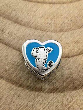 Pandora YELLOWSTONENATIONAL PARK Exclusive Heart Charm, S925 Silver Jewelry